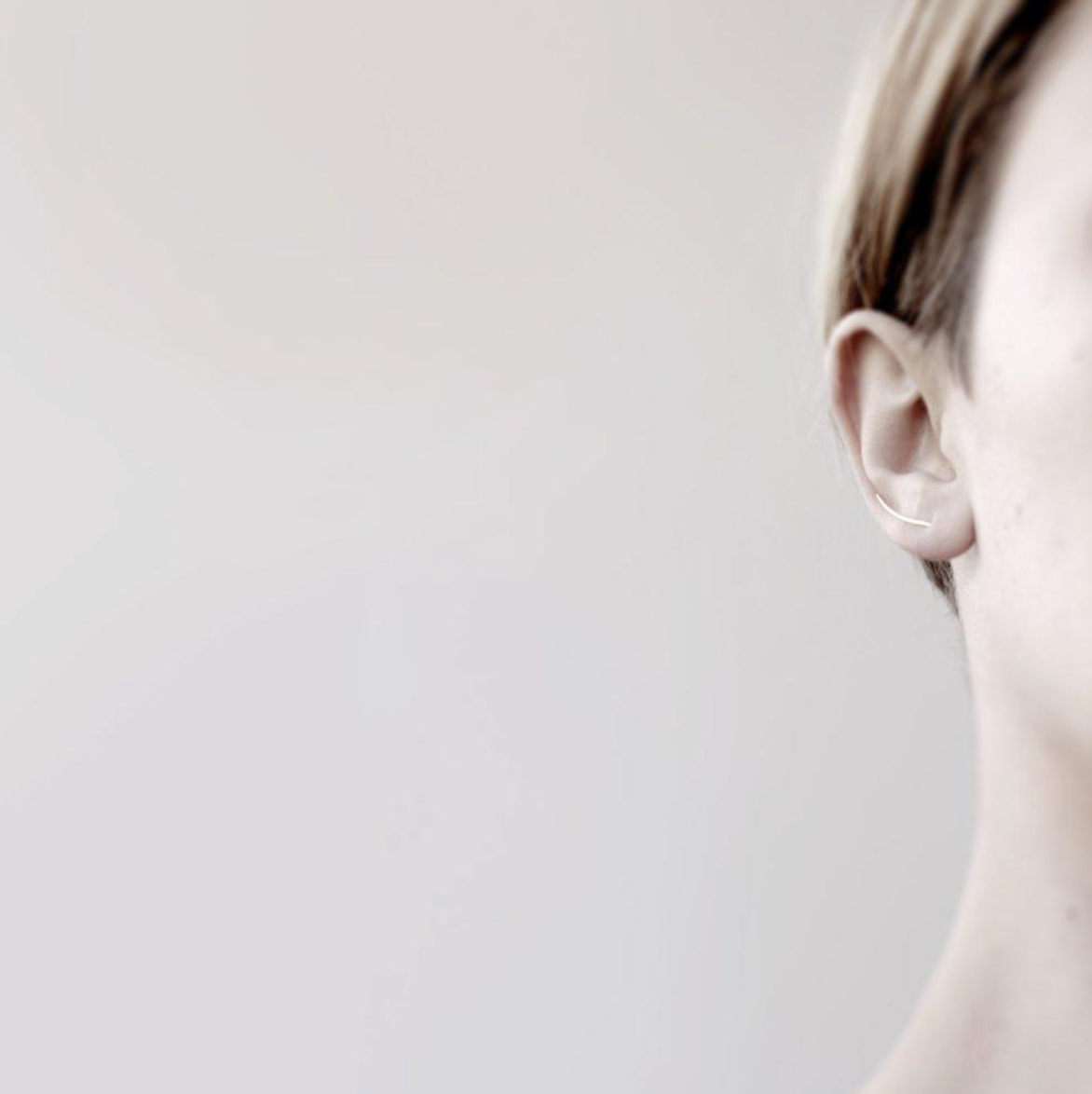 MIRTA GOLD LINE 03 EARRING