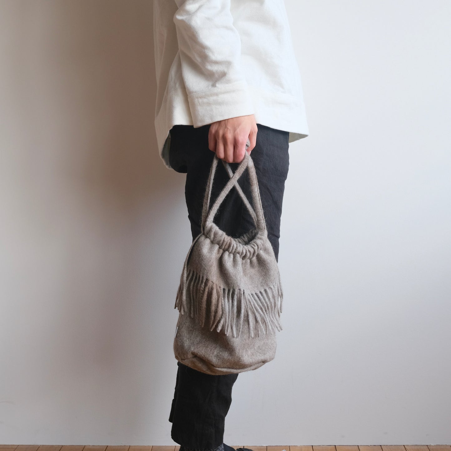【loomer/ルーマー】Yak Fleece Purse