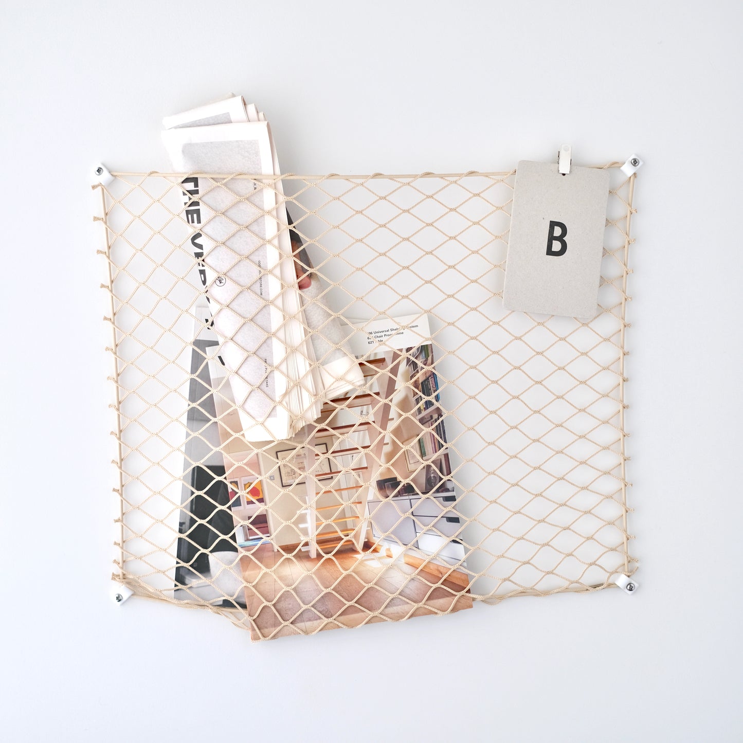 【FILT/フィルト】Net Pocket 50x40 beige