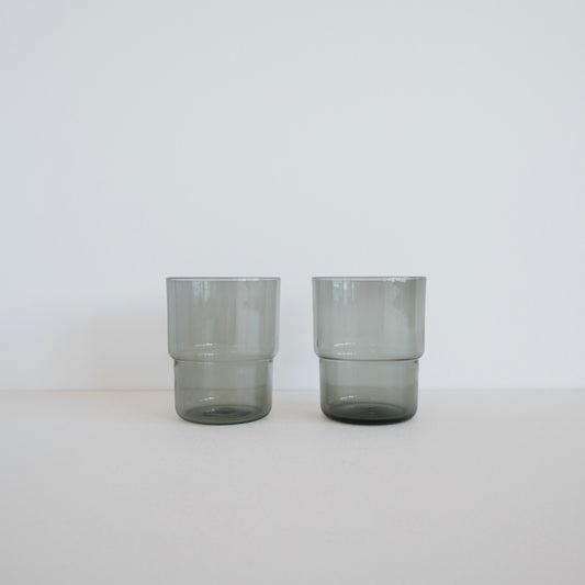 ［Vintage］Nuutajarvi stacking glass #1718 / Saara Hopea