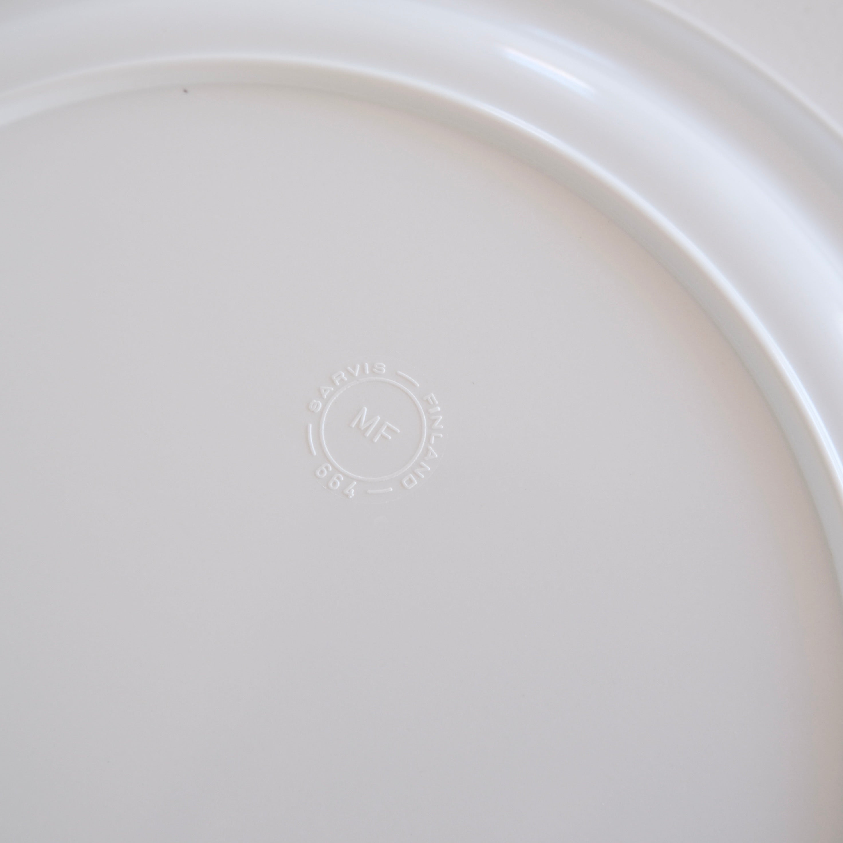Vintage］SARVIS Pitopöytä (easy day) oval plate / Kaj Franck