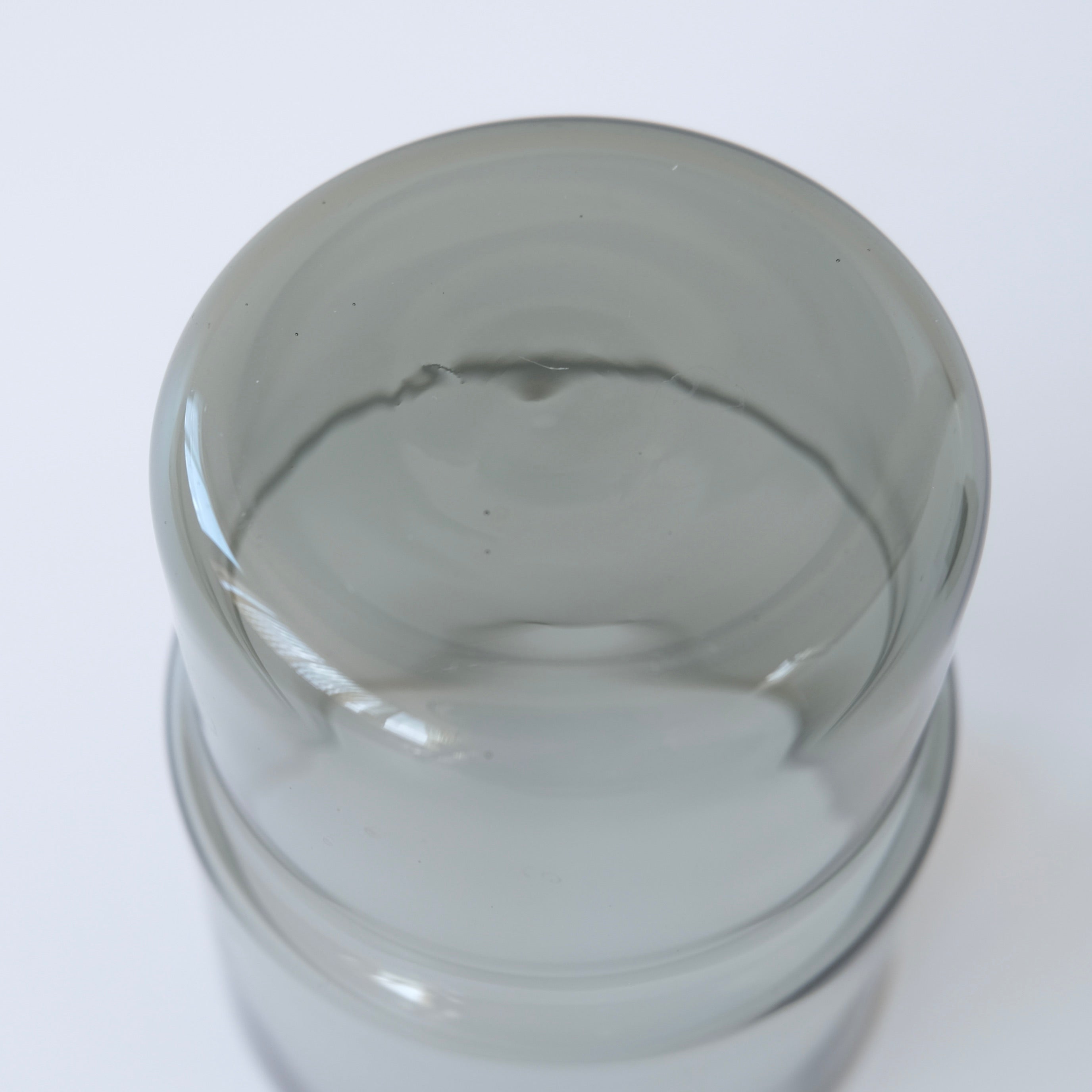 スウェーデンガラス 陶芸家 1800年代 スウェーデン 手吹きの色ガラス片口鉢 / Hand Blown Glass Bo