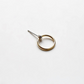 MIRTA GOLD SMALL KINETIC HOOP EARRING