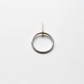 ［20%OFF / MIRTA］SILVER LARGE KINETIC HOOP EARRING