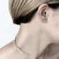 MIRTA SSENTIAL DASH GOLD HOOP EARRING