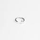 MIRTA ESSENTIAL DASH SILVER HOOP EARRING