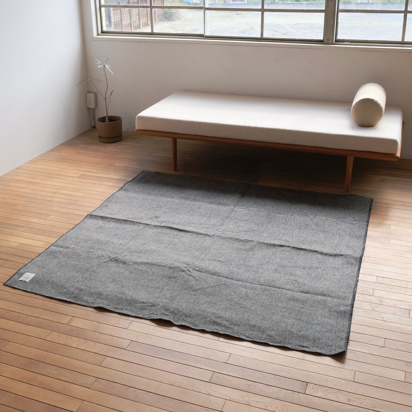 ［loomer /ルーマー］Linen Wool Tweedy Rug