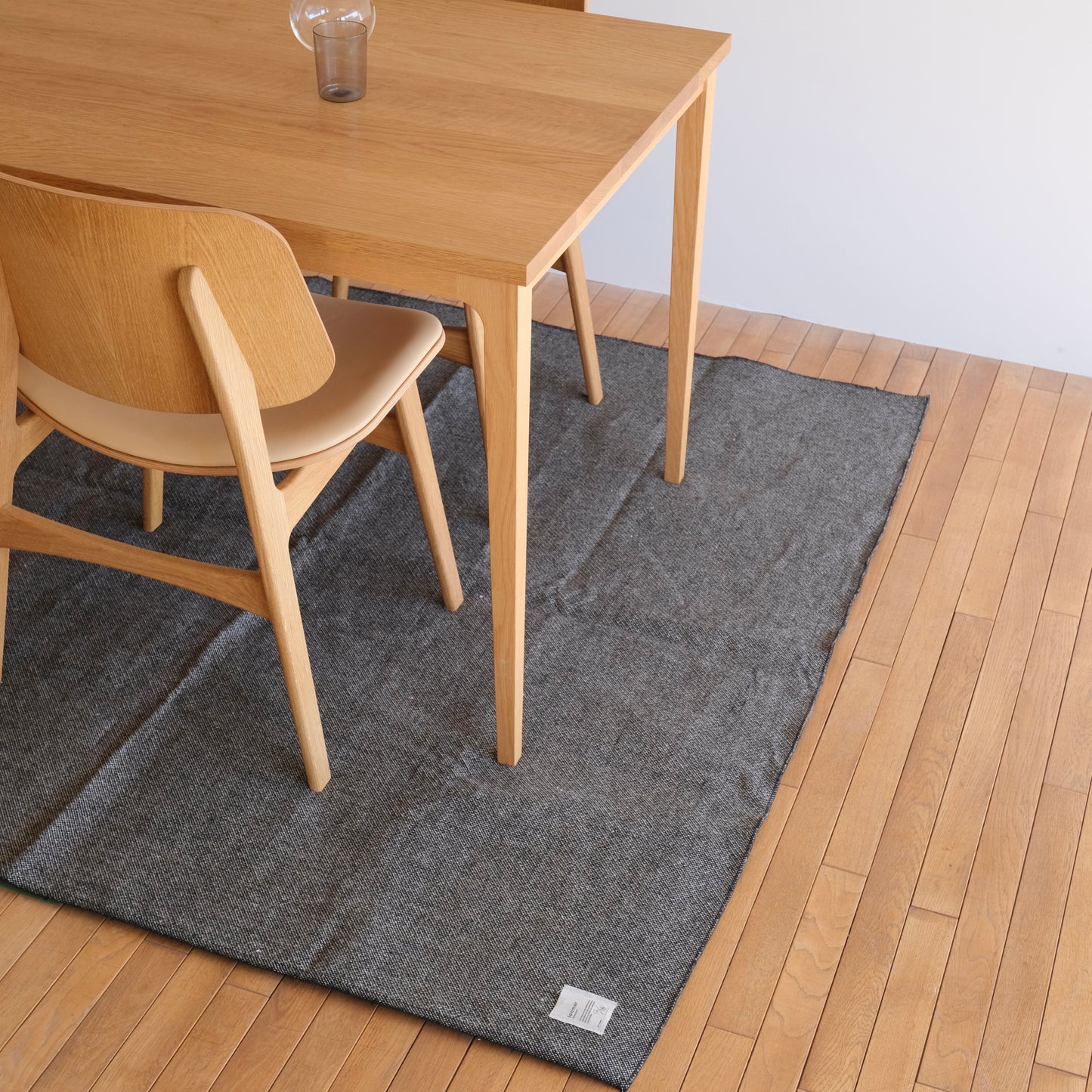 ［loomer /ルーマー］Linen Wool Tweedy Rug