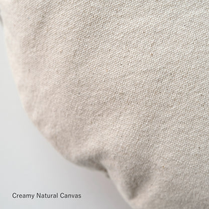 Klay GlobeCushion CreamyNaturalCanvas