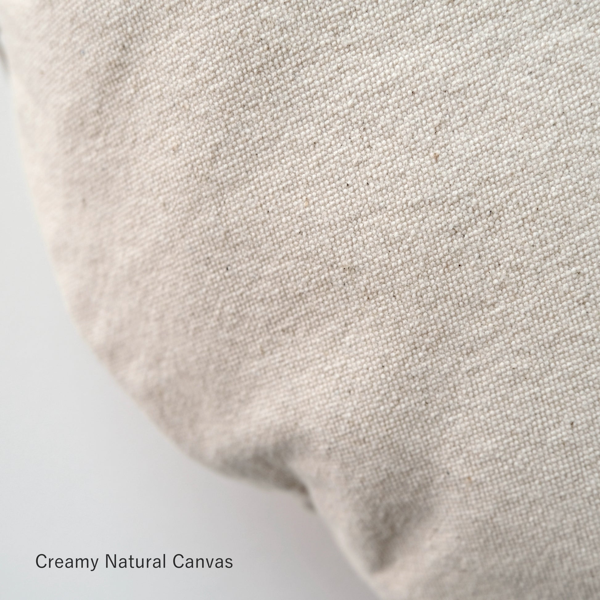 Klay　BolsterCushion　CreamyNaturalCanvas 