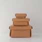 kasse Leather box (Camel)