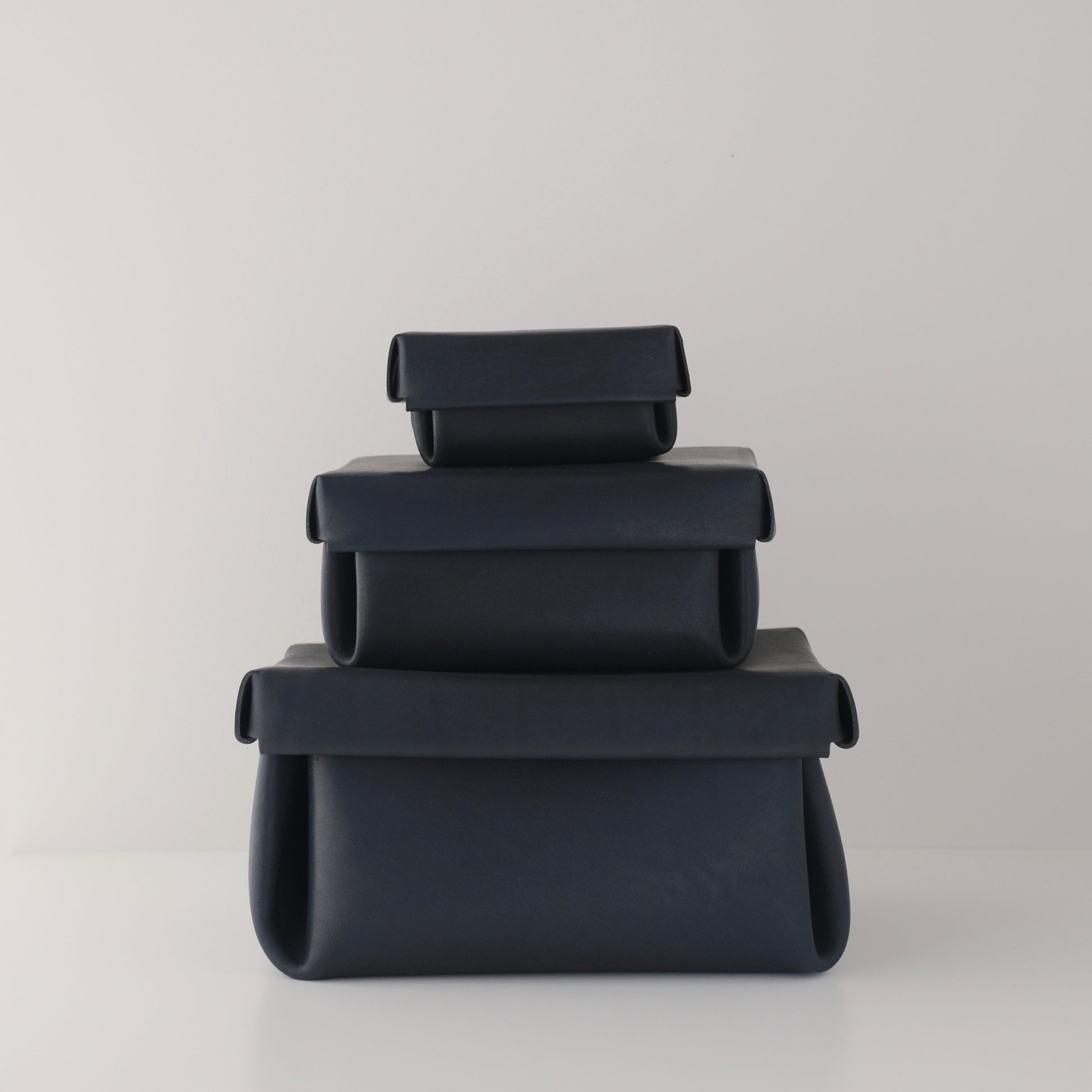 kasse Leather box (Black)
