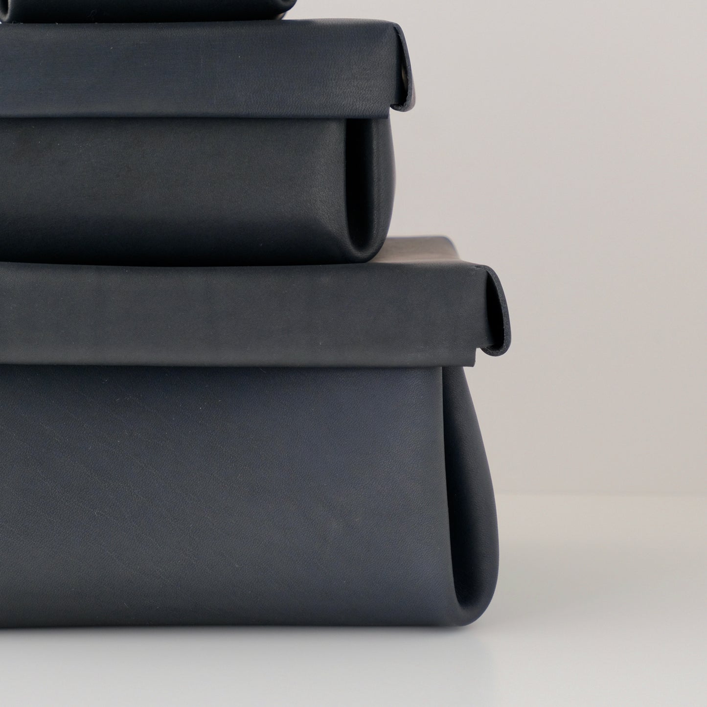 kasse Leather box (Black)