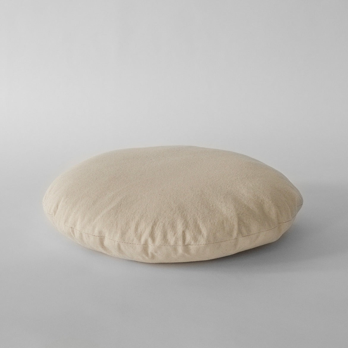 ［KLAY］New Disc Squab Cushion　CreamyNaturalCanvas